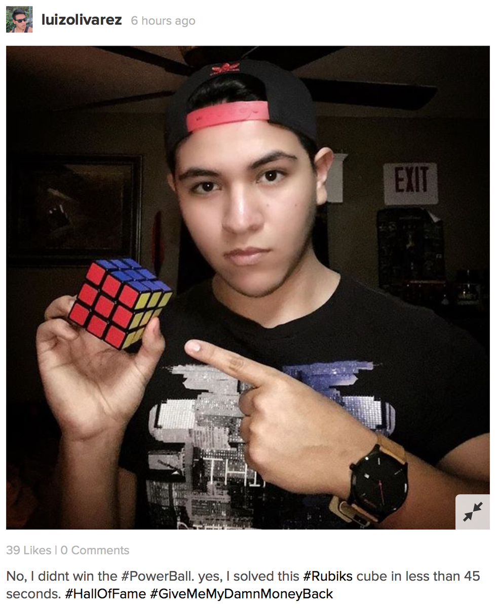 Rubiks_Official's tweet photo. Putting things in perspective #Powerball https://t.co/DWseYRxdP3