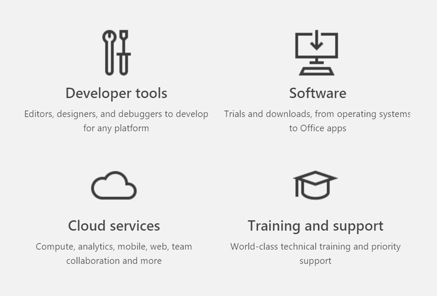 msdev's tweet image. Build &amp;amp; deploy to any platform with #VisualStudio Dev Essentials. Did we mention it's free? msft.it/6010BXGbq