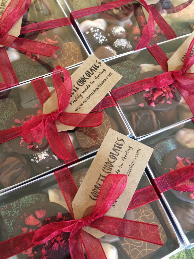 CorbettChocs's tweet photo. Chocolates are back on the menu. https://t.co/RPDOwrnPeP
