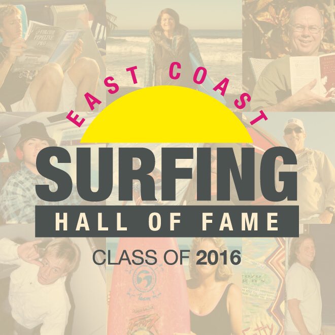 EasternSurfMag's tweet photo. East Coast Surfing Hall of Fame inducts its 2016 class on Friday January 15th at @surfexpo https://t.co/HPdbMjuZQC https://t.co/v1CT6wOgLr