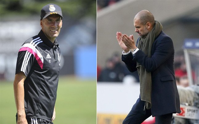 Cesarmansevilla's tweet photo. Zinedine Zidane, ��el Guardiola madridista?: https://t.co/ZwS2i5z1T9. Hecho por @cesarTHEBossONE https://t.co/UaSQG3LKGH