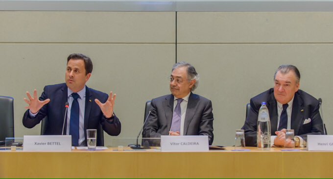 #Luxembourg PM @Xavier_Bettel today at ECA presents progress made during @eu2015lu & discusses outlook for Europe