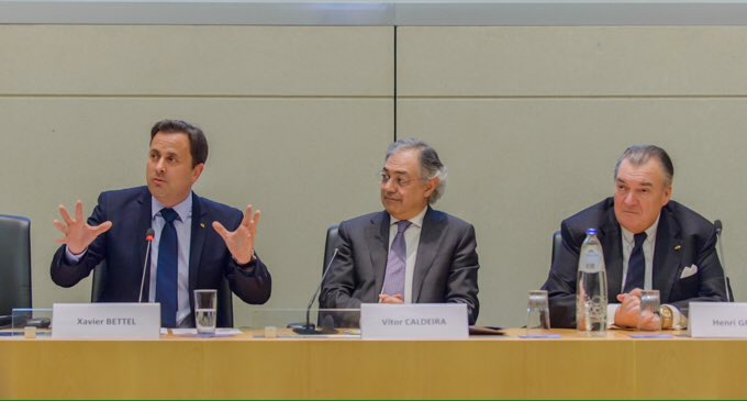#Luxembourg PM <a href="/Xavier_Bettel/">Xavier Bettel</a> today at ECA presents progress made during <a href="/eu2015lu/">LU Presidency</a> &amp; discusses outlook for Europe
