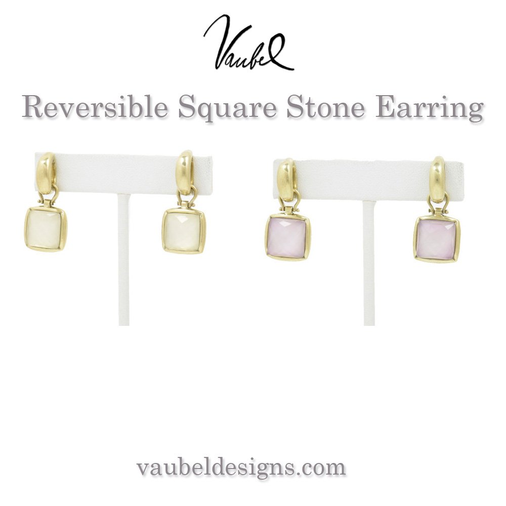 VaubelDesigns's tweet photo. Mix your #style up with @VaubelDesigns' Reversible Square Stone #Earrings!
Shop here: https://t.co/UDaCl6JwOD https://t.co/gynS9Wj9Gj