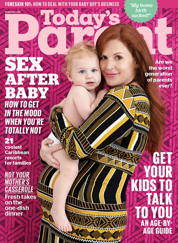 semmons's tweet image. Feb @Todaysparent cover is different than usual. What do you think? #patternonpattern #notJulianneMoore