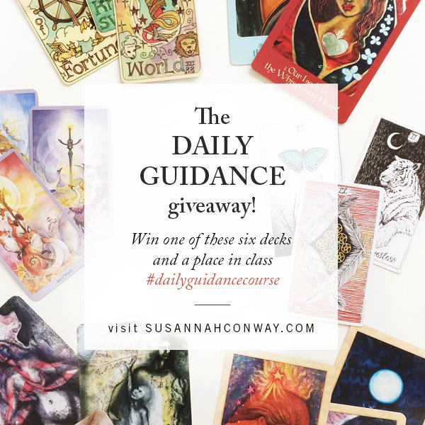 Something sparkly happening on the blog today! #dailyguidancecourse tinyurl.com/DailyGuidanceG…