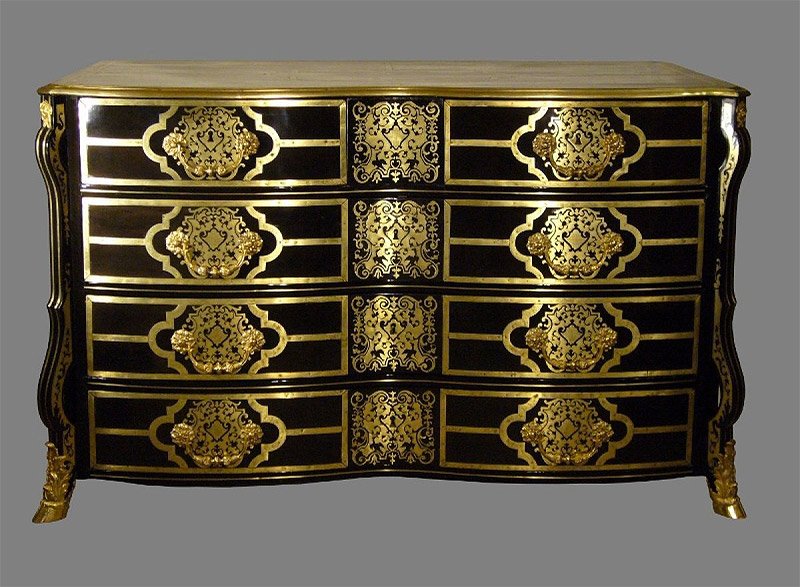 anticstore's tweet photo. Commode Mazarine en marqueterie Boulle d'époque Louis XIV - 
>> https://t.co/SkoOQRugyp https://t.co/Eoc1m1Hgmf