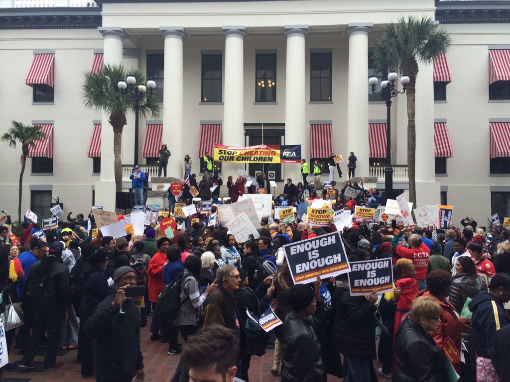 FloridaEA's tweet image. We are at the Capitol!! #4publiced Enough is ENOUGH!