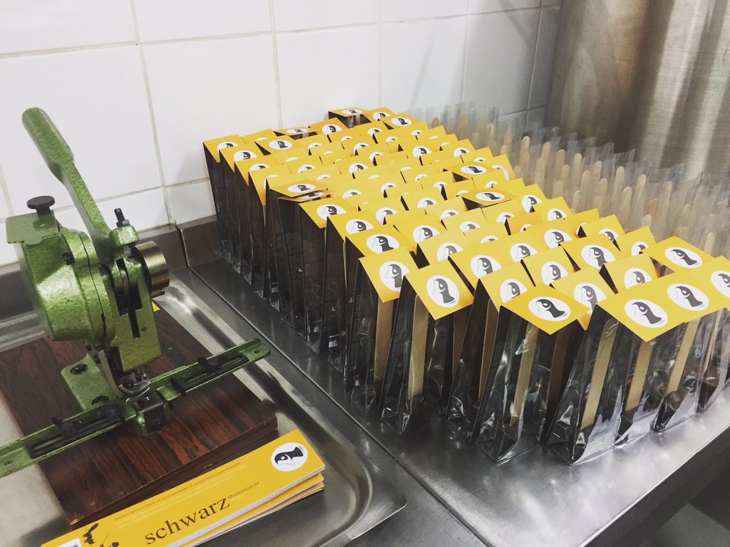 See behind the curtain of #TAUCHERLI #chocolate