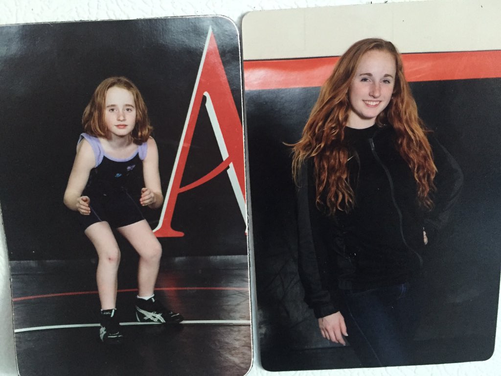 deannes81's tweet photo. Senior Night @ Ames for wrestlers &amp; managers. From wrestler 10 years ago to manager last 4. So proud!#sheissomething https://t.co/5rHJEgihIq