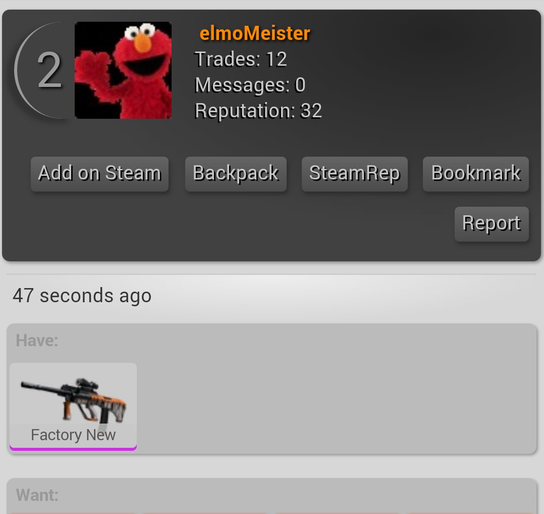 CSGOSkinFails's tweet image. Scammer #3! #BewareOfScammers #CSGOLounge @csgolounge