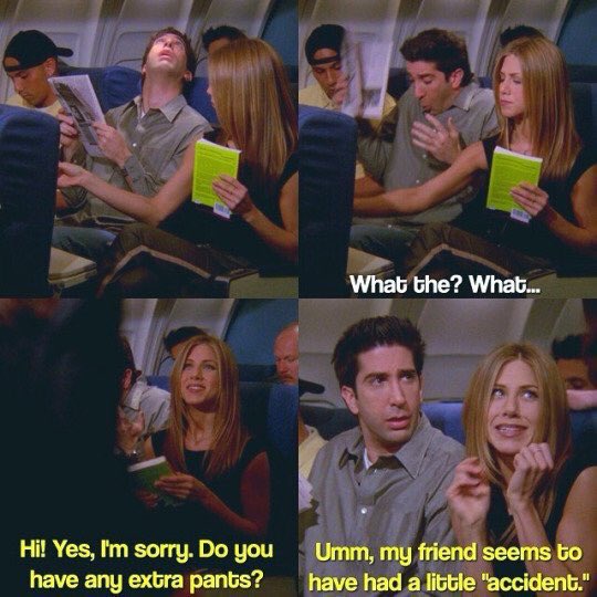 I loved this one where Ross and Rachel were going to Las Vegas.