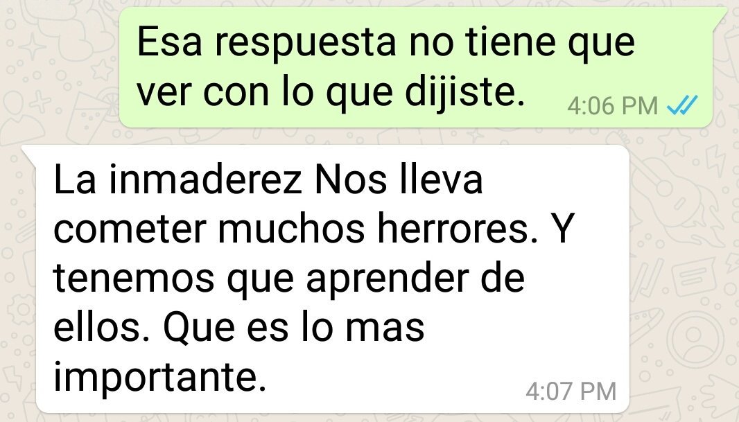 Roycontrol's tweet image. Punto para las #bendecidas. La intención del mensaje es lo que cuenta. Los #herrores no importan.