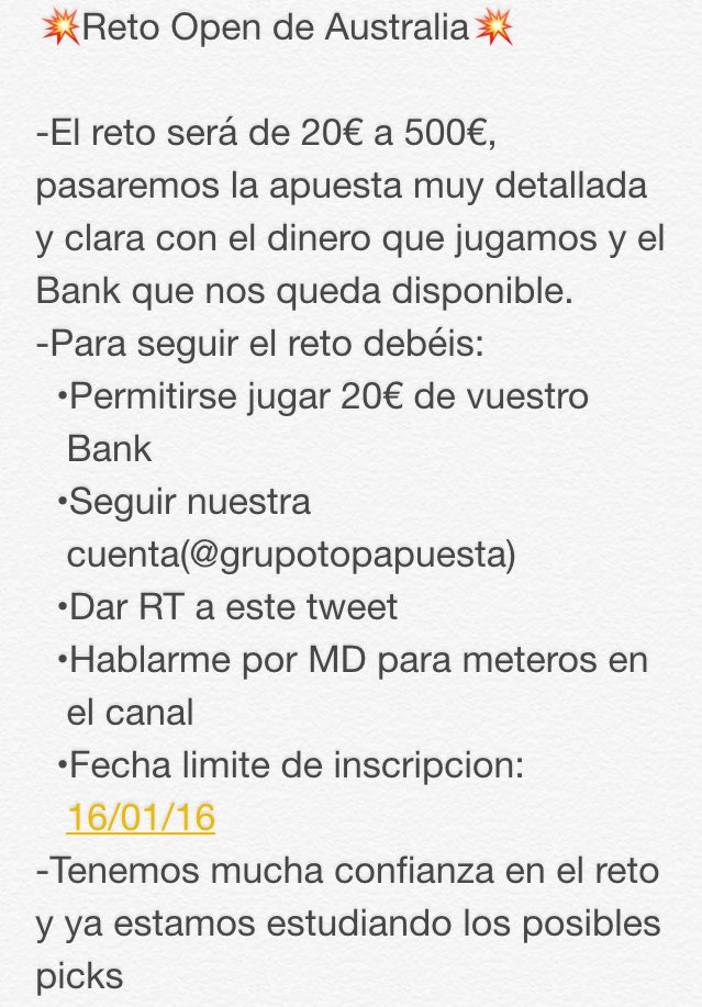 TOPAPUESTAS 2.0 tweet media