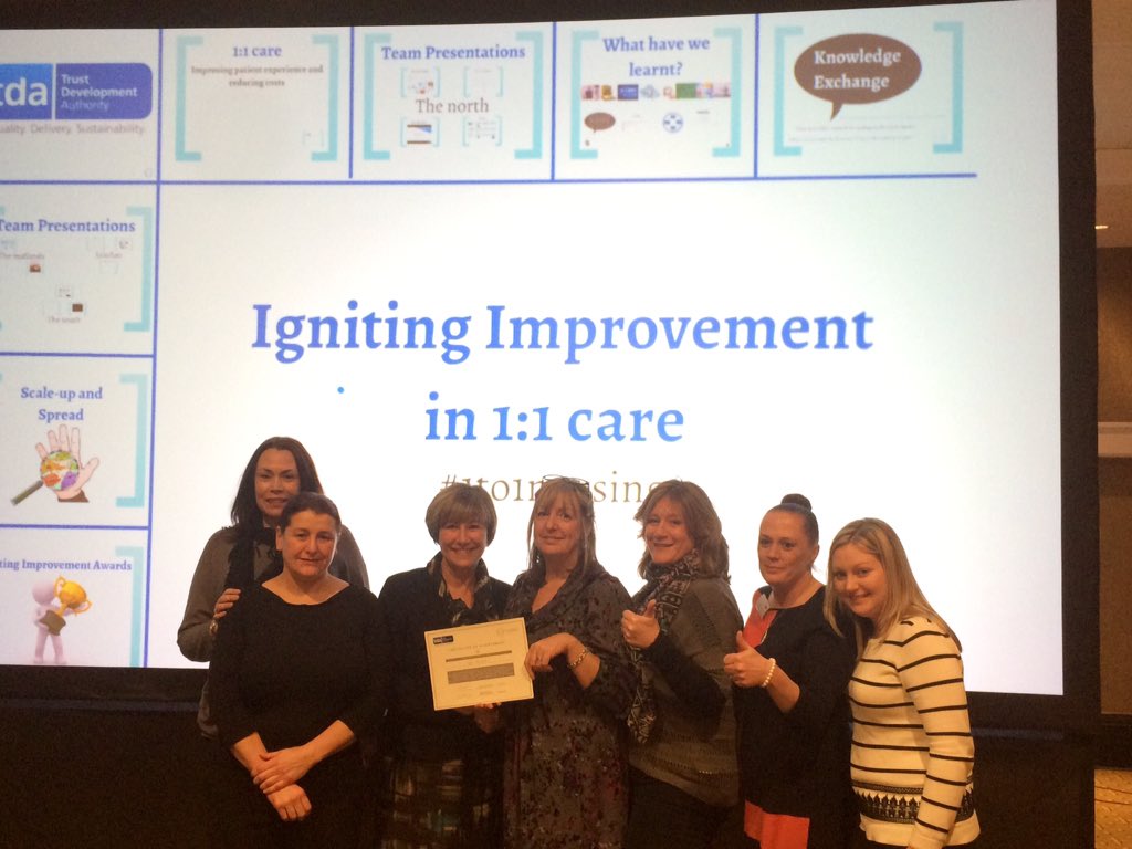 Phew, what a day! Congrats to our "igniting improvement" winners and all 12 teams. Inspiring change #1to1nursing