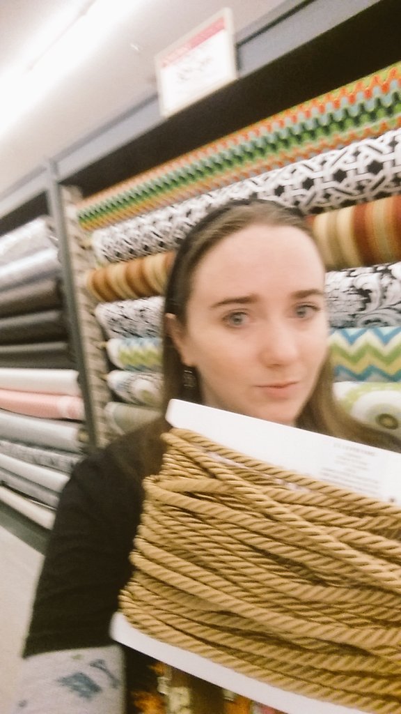 HUACB's tweet photo. Found the perfect material for a new #cosplay I am working on! #HobbyLobby #heroesunitedagainstcosplaybullying https://t.co/H0eKkqtV8f