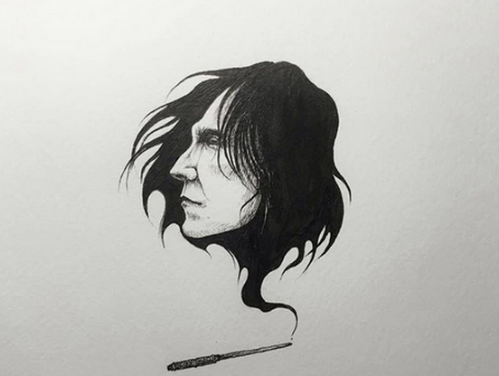 BuzzFeedNews's tweet photo. “Harry Potter” Fans Are Sharing Their Artwork In Memory Of Alan Rickman https://t.co/0UIrOVDrr9 https://t.co/y2GFhMnzjE