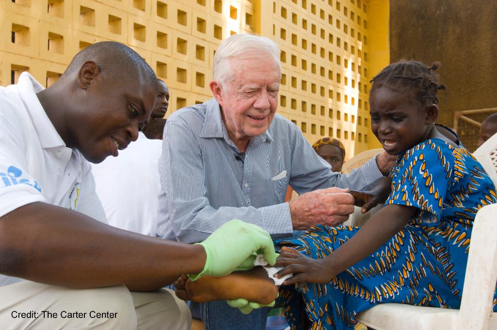 BillGates's tweet photo. We’ve never eradicated a parasitic disease before. @CarterCenter is close to changing that: https://t.co/Q8kTiWy9Mc https://t.co/RoJ6TufKQH