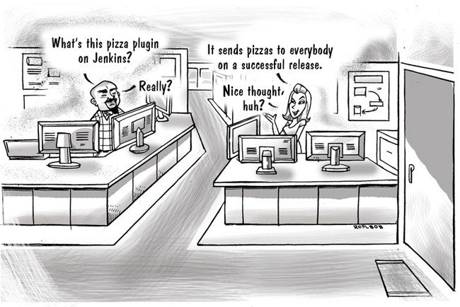 CloudBees's tweet image. What&apos;s this pizza plugin on #JenkinsCI? @devopsdotcom #ROELBOB #Jenkins ow.ly/X47qa