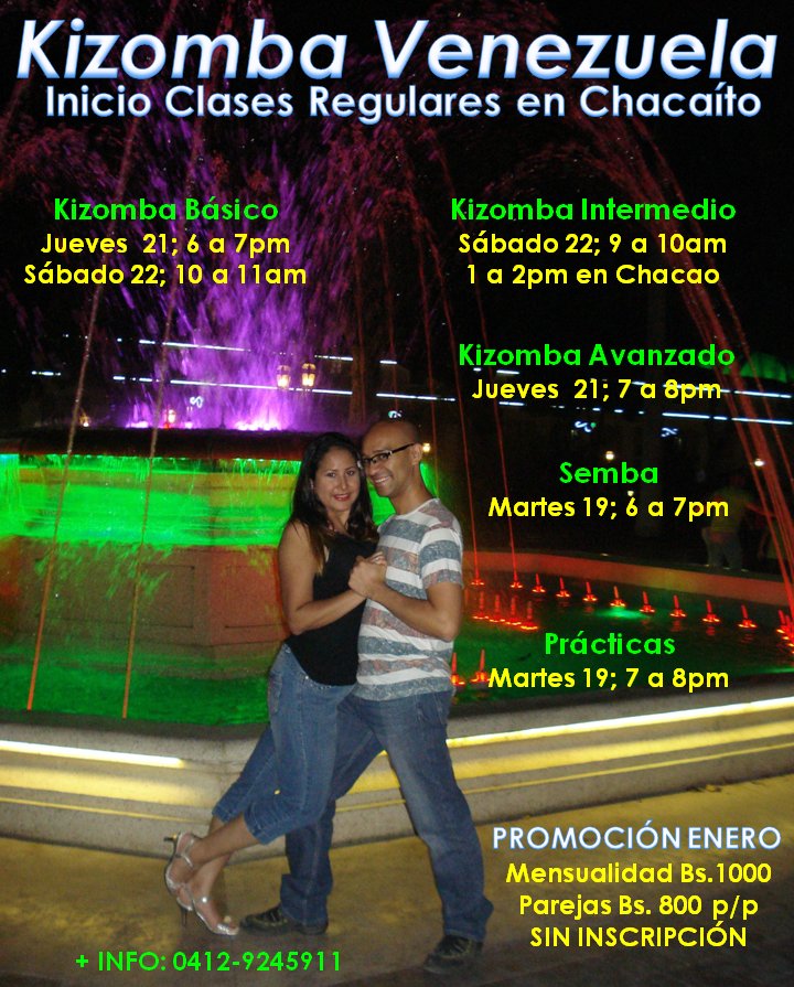 KizombaVzla's tweet photo. Inició de Clases Regulares, aprovecha la promoción de Enero https://t.co/jxkYidscuJ