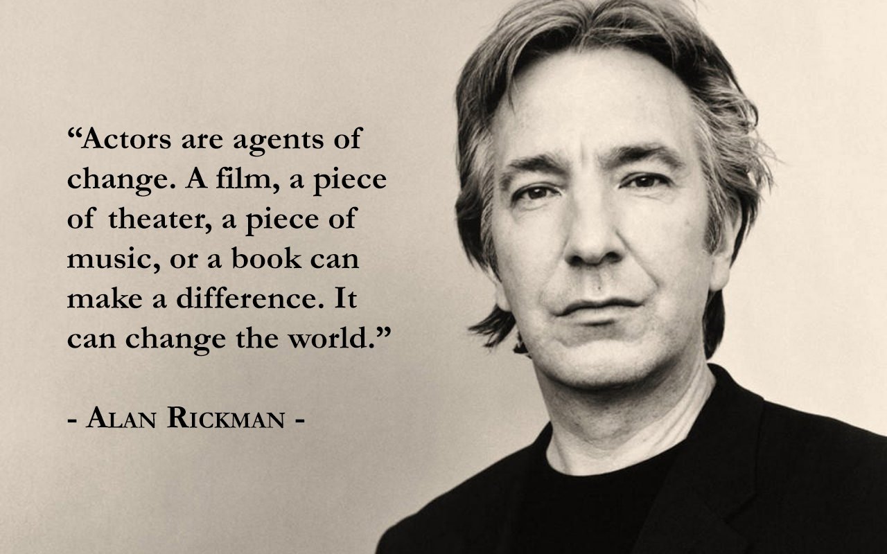 Alan Rickman Was Cinema's Greatest Withholder of Approval