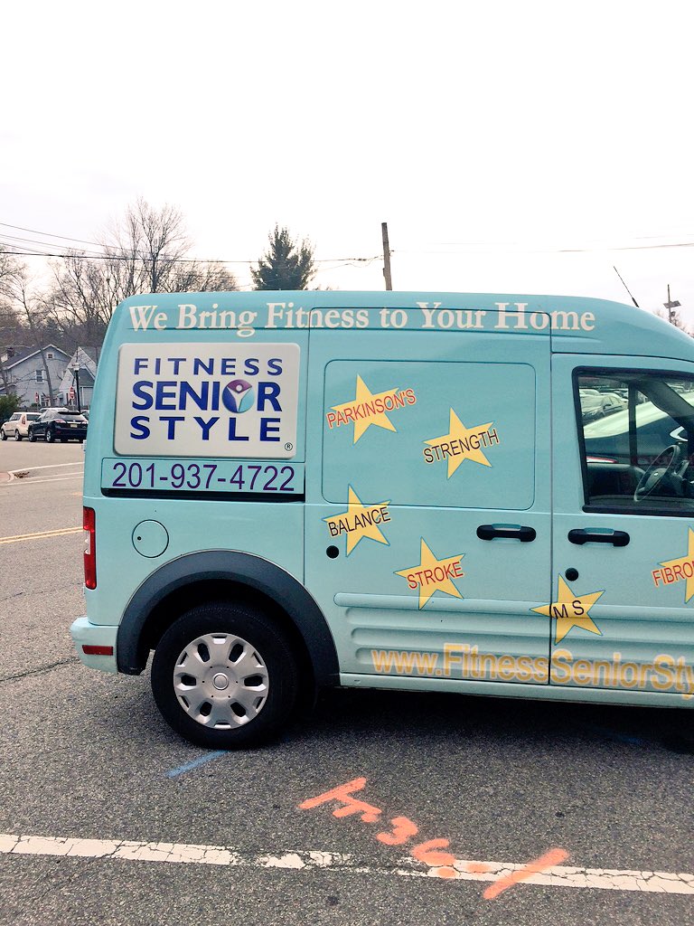 SheyAponte's tweet photo. Woah. Never seen a van highlighting the words 'Parkinson's' and 'stroke' as though they are Oscar nominees https://t.co/hq7easvKQS
