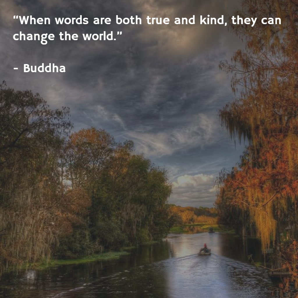 WoodMarkWatch's tweet photo. “When words are both true and kind, they can change the world.”
 
- Buddha https://t.co/a8LSUGkeM5