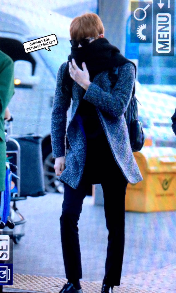 160115 ICN #찬열 #CHANYEOL 😳😳😳