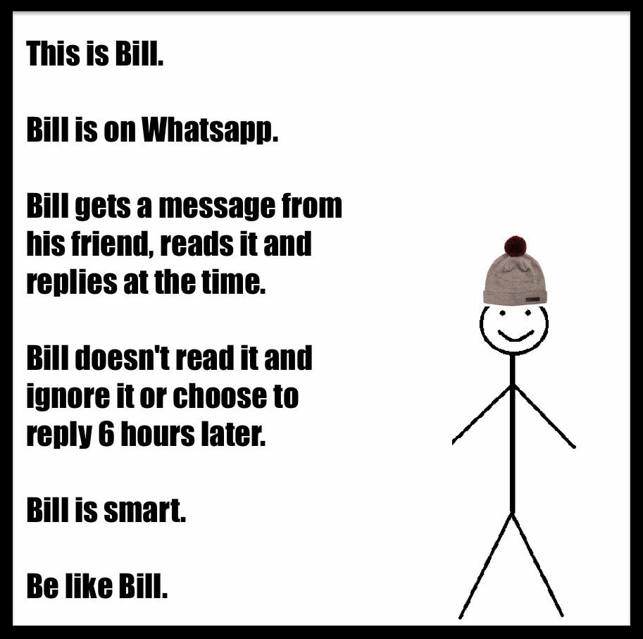 BeLikeBiII_'s tweet image. If you're a real friend, be like Bill