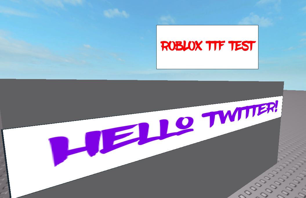 Custom Font Roblox