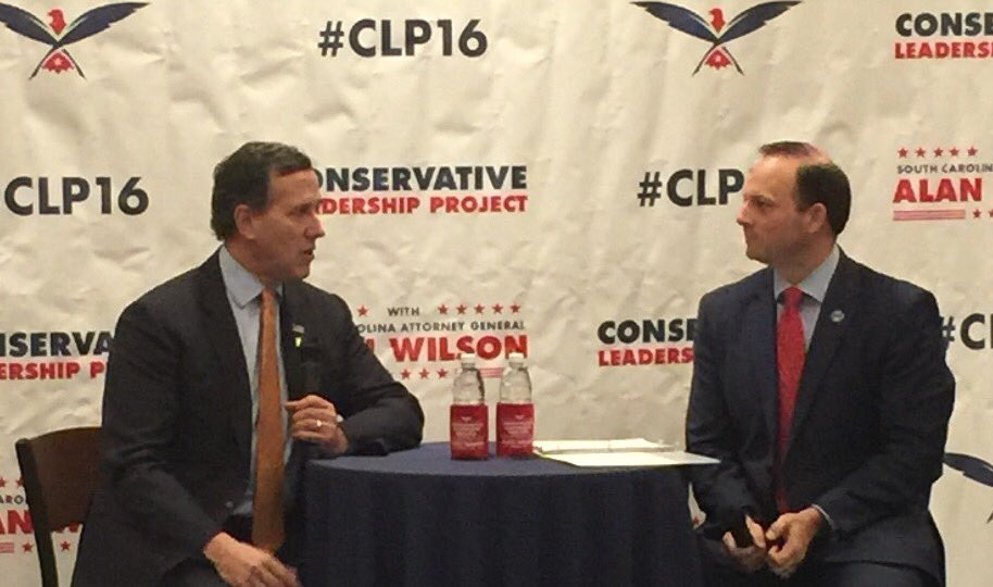 JamesDAlessio's tweet image. A great forum on the Constitution with two great leaders, @RickSantorum and @AGAlanWilson! #Rick2016