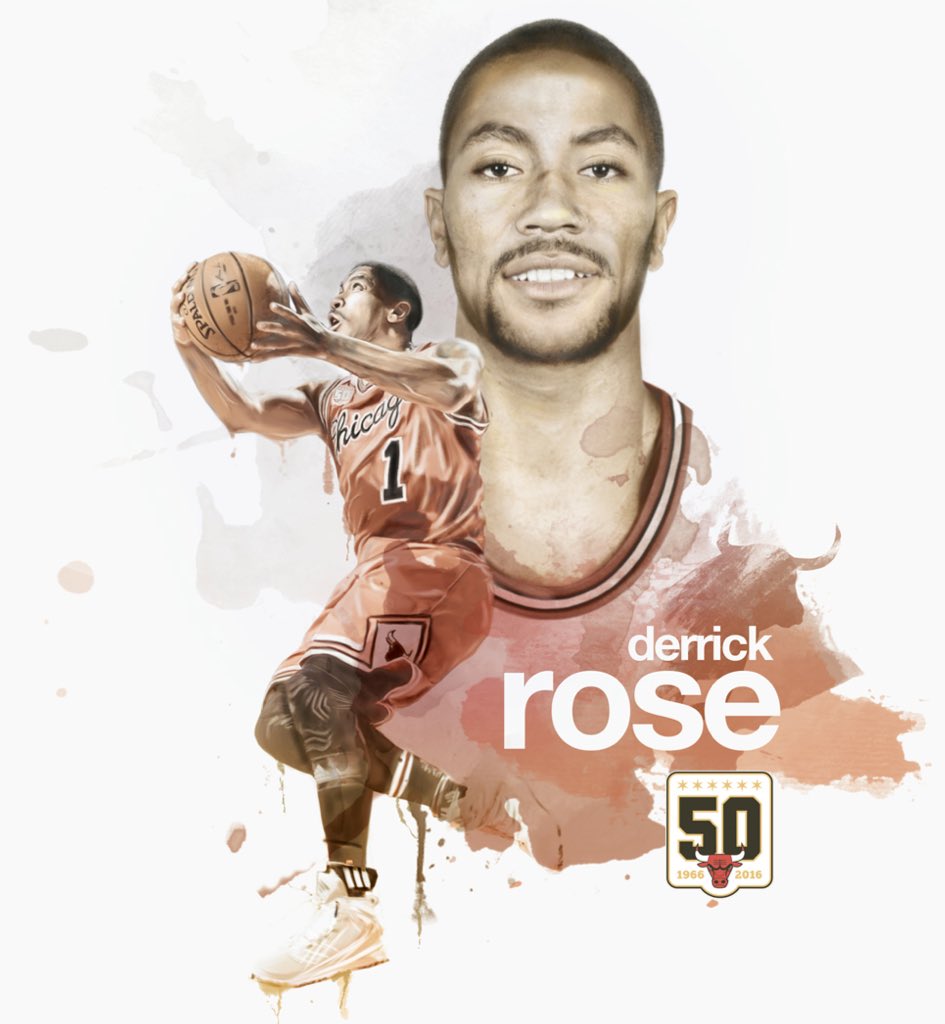 chicagobulls's tweet photo. RT to VOTE Derrick Rose for the 2016 @NBAAllStar game! #NBAVote 

(Artwork by @elpatoconbotas) https://t.co/qkdjxJylXj