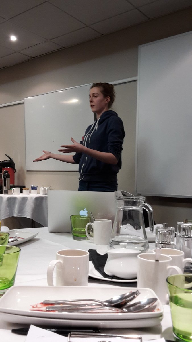 CardiffRotary's tweet image. Speaker tonight:Raleigh Int. volunteer Hannah Stoate- leading a programme in Lesotho soon for Skillshare Int.