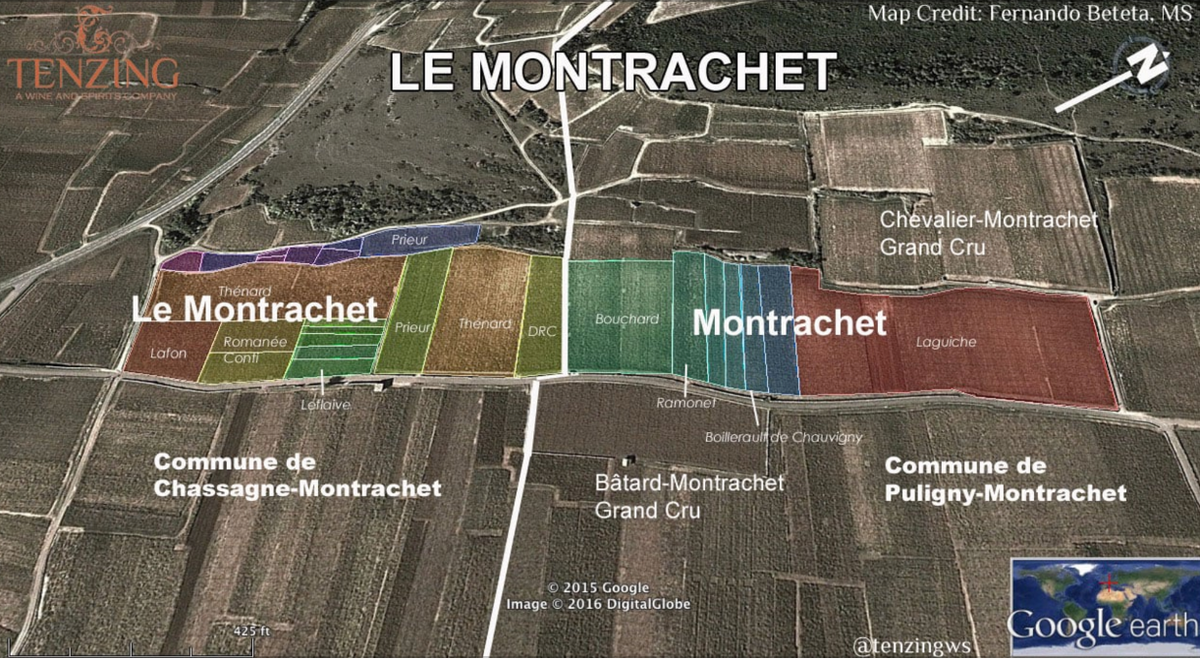 BourgogneLive's tweet photo. Tous les propriétaires du fameux Montrachet réunis sur une carte interactive : https://t.co/wrYXcG2qi8 #bourgogne https://t.co/galSUKM9xH