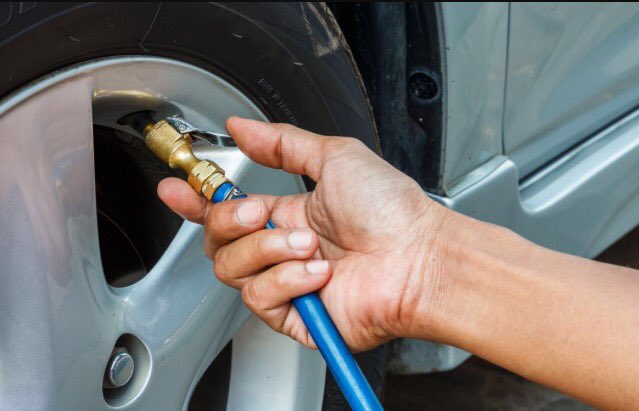 GarageMes's tweet photo. For everyone who has trouble keeping their tires inflated, were installing "something special" to keep you rolling. https://t.co/xVtza6kup0