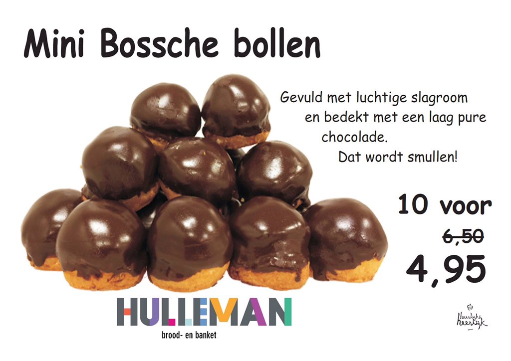 Heerlijke mini Bossche bollen! #Weekendaanbieding
hullemanbroodenbanket.nl/assortiment/ge…