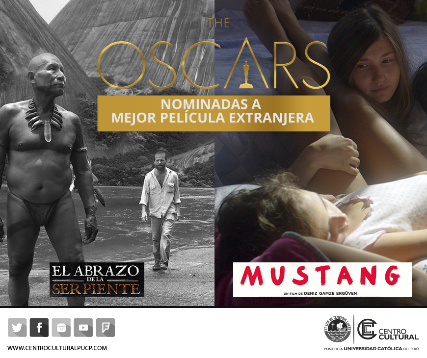 festivaldelima's tweet photo. #OSCAR2016 -Nominadas este año a película extranjera, la GANADORA del #19FCL,'EL ABRAZO DE LA SERPIENTE’ y ‘MUSTANG’ https://t.co/20VV1XEpO2