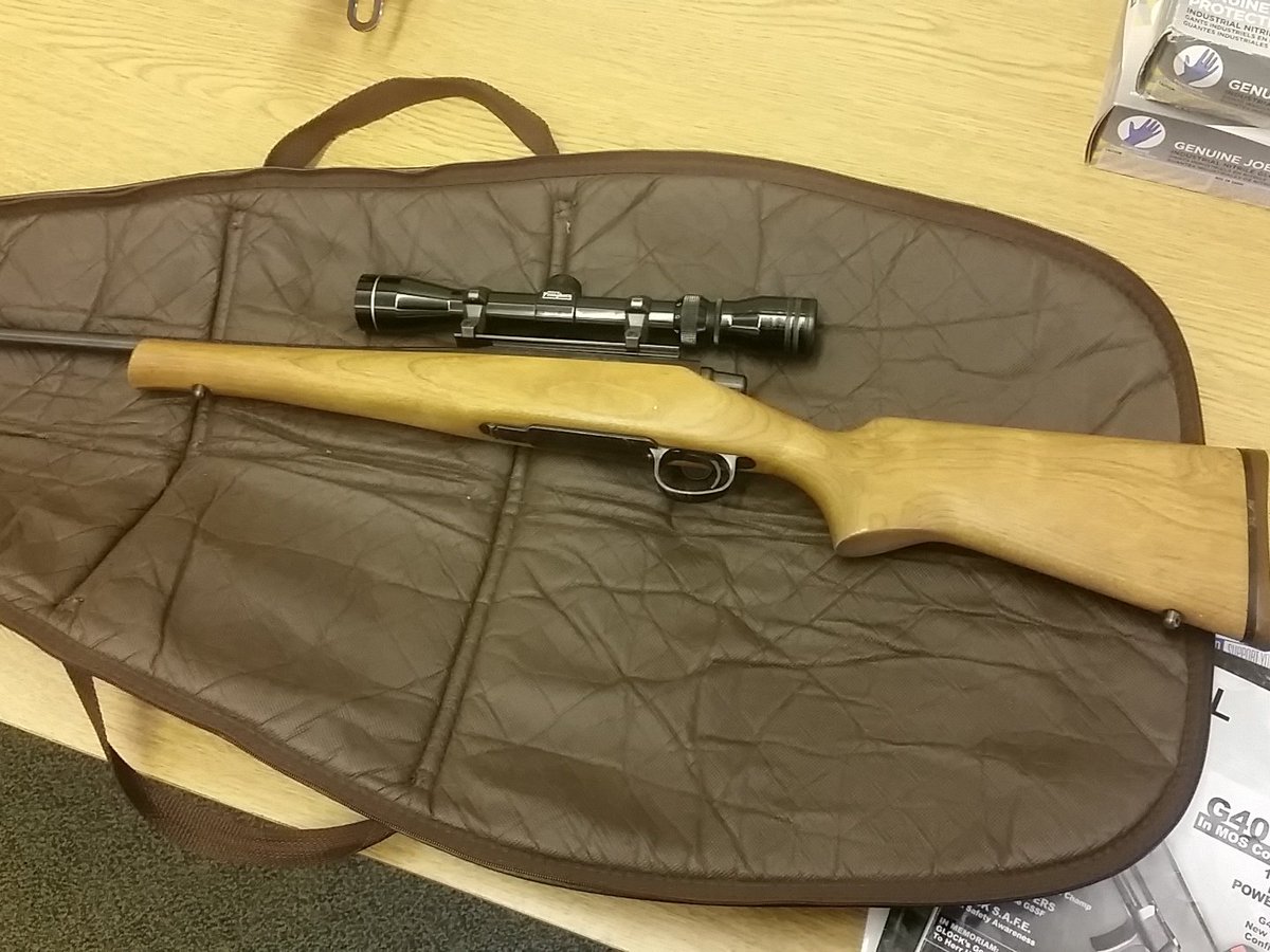 Great job to Cpl. Anthony Mazzilli for recovering this rifle that was stolen from Saranac Lake, Ny! #onelessgun