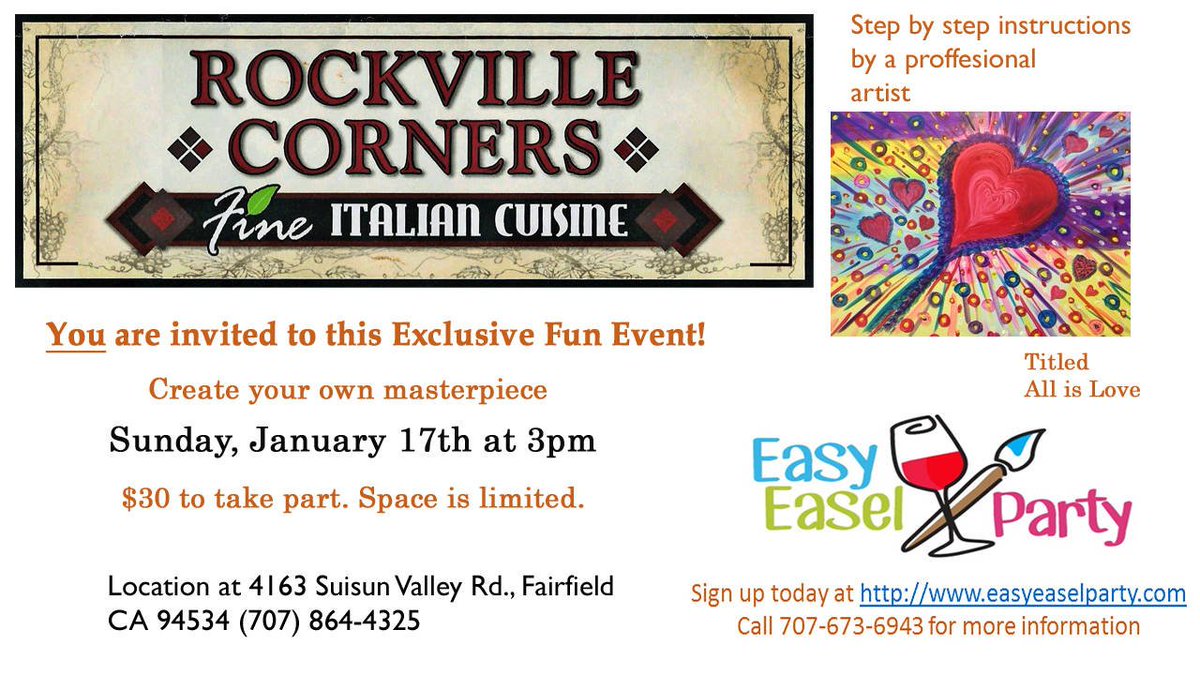 EasyEasel's tweet photo. Party at the Rockville Corners bring a friend ;) https://t.co/QHKtaw5r72