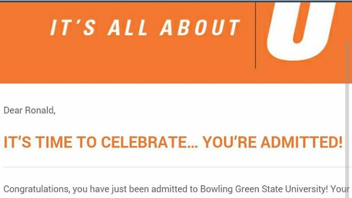 Blufenrir76's tweet photo. #tbt to when I found out I got in @bgsu @BGSUAdmissions #seeyouinfall https://t.co/3NwKg4HZ89