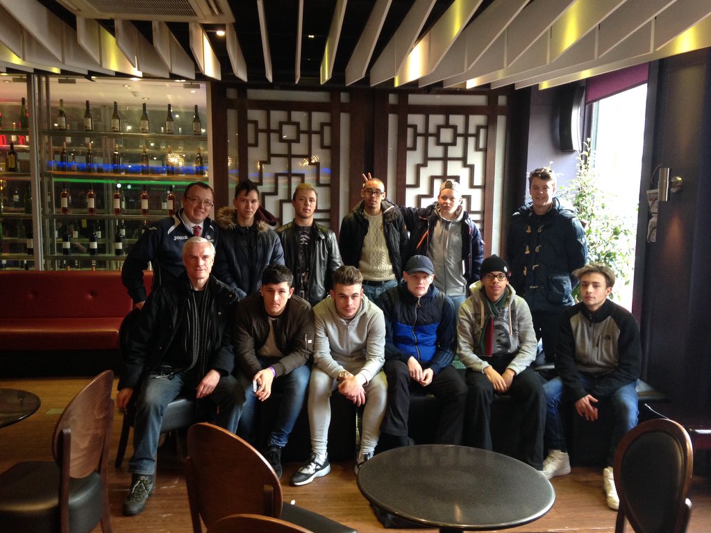 clubdevelop's tweet photo. Great day out will the lads with @MelEves finishing with a #Buffett, thank God for chicken nuggets @ProspectTS #RT https://t.co/SI3Tg2tTEP