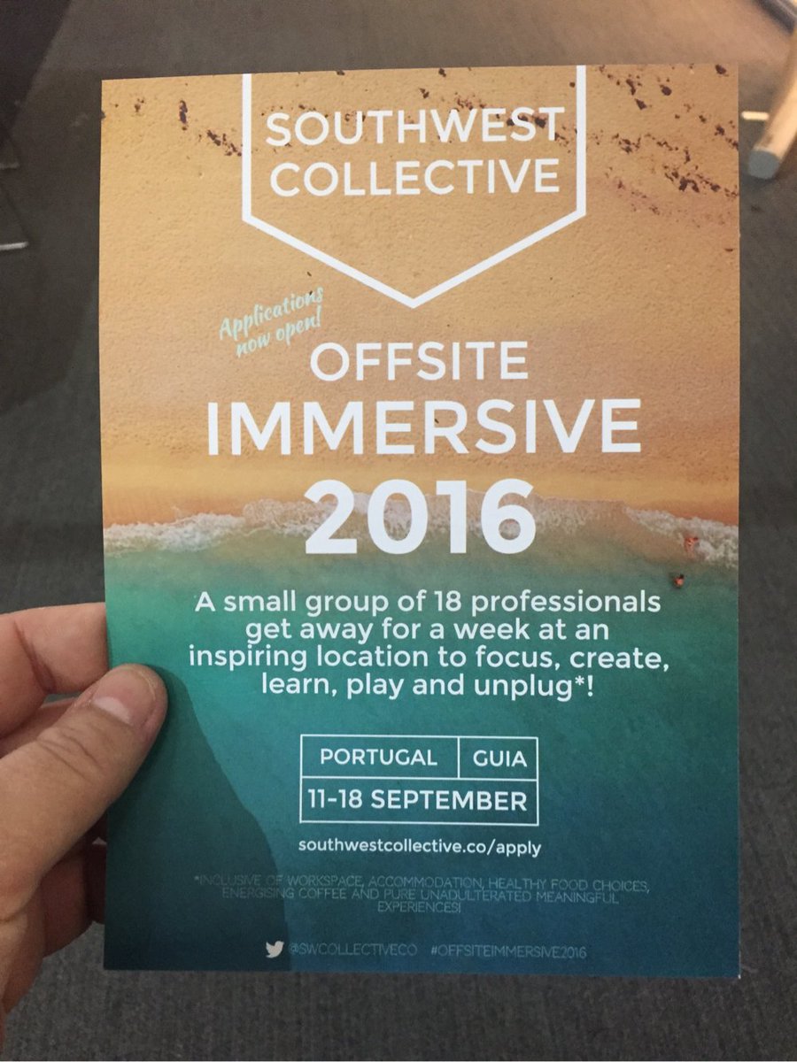 What's exciting? Our flyers have arrived and we're so happy with the result! <a href="/MOO/">MOO</a> #coworking #nomads #applynow