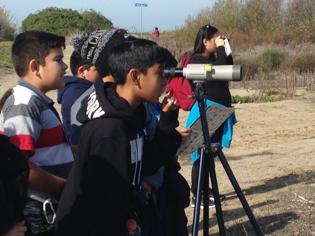 AtlasJohnWil's tweet photo. Room 2 at the Ventura Wetlands today observing several bird species. Thanks Interpretive Outreach and ATLAS PTA. https://t.co/Yu6hmfuE4b
