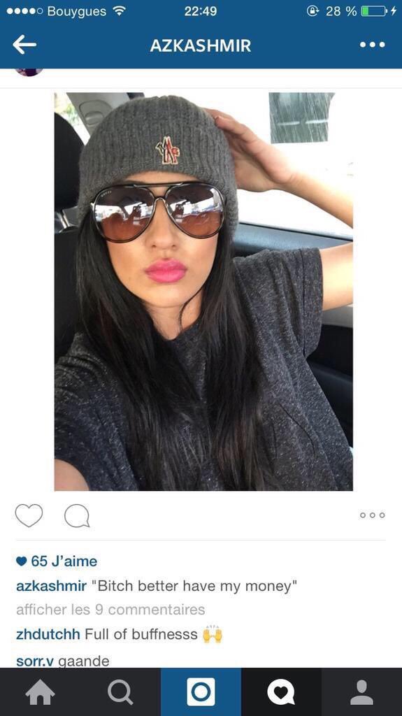 KillerFromParis's tweet image. Les lunettes de soleil ça sauve la vie de certaines personnes