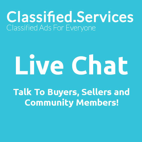 classifiedserv's tweet photo. Live #Chat! Talk to #Buyers, #Sellers and Community Members! https://t.co/8Uz2KAJmJO #Classified #Services #Ads https://t.co/TL7JtSZwih