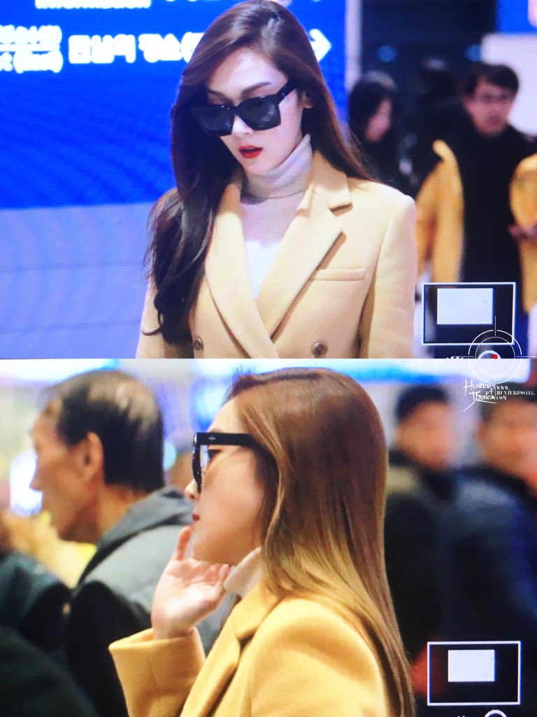 [PIC][15-01-2016]Jessica trở về Hàn Quốc vào sáng nay CYtcZkPUkAAkuUh