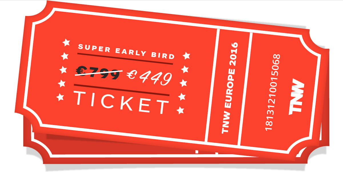 thenextweb's tweet photo. Tickets have only just gone live for our Europe conference – the lineup is already amazing https://t.co/Jsk9Q9odkg https://t.co/y7eZoWga8K