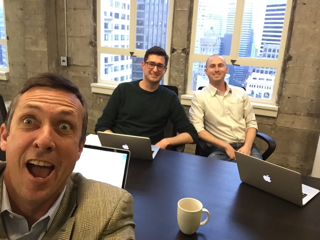 suregenomics's tweet photo. #SureGenomics meeting with our incredible pipeline partners #DNANexus at there amazing new office space in SF. https://t.co/OHG6NxOJUv