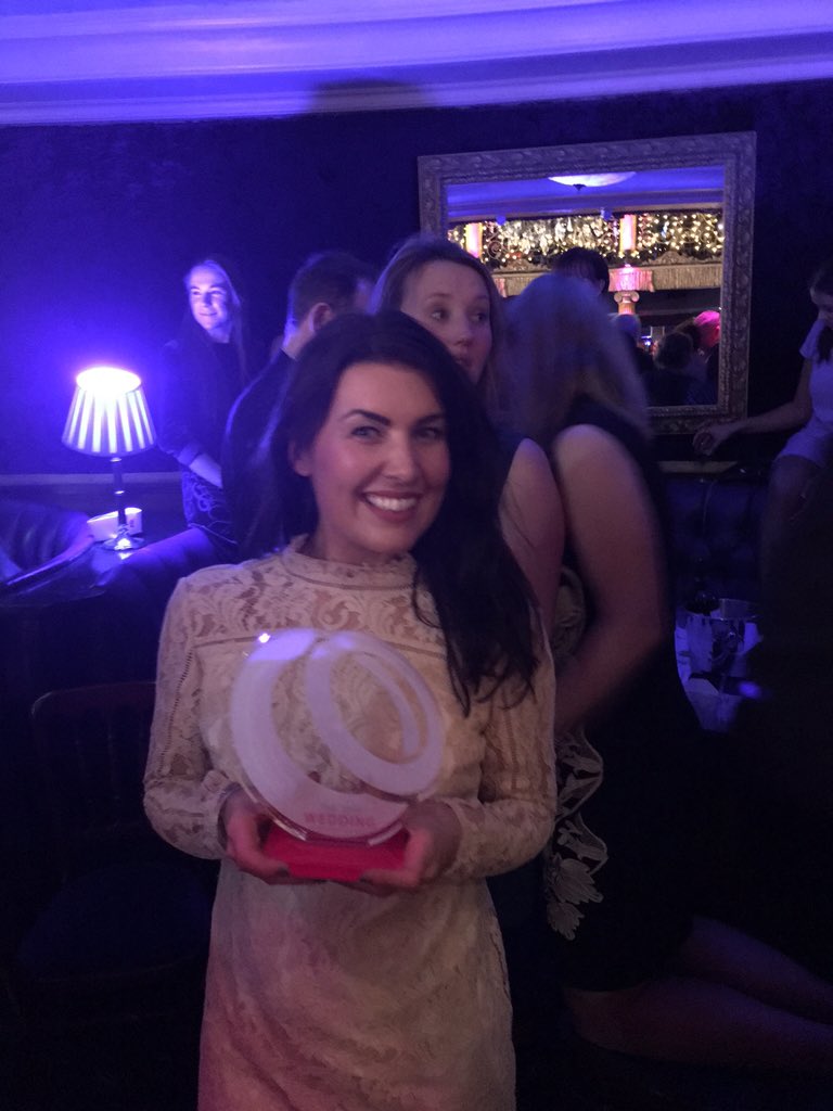 We won!!! Floral designer of the year #TWIA2016 #weddinghour <a href="/TWIA_Official/">TWIA</a> thank you!!!