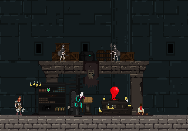 chatrumthegame's tweet photo. #Chatrum Blood wizard elite encounter room WIP + some lighting test #pixelart #gamedev #indiegame https://t.co/ByQeAaFMuD